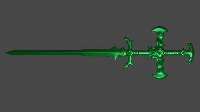 VIEGO SWORD League of Legends new champion 3D print model