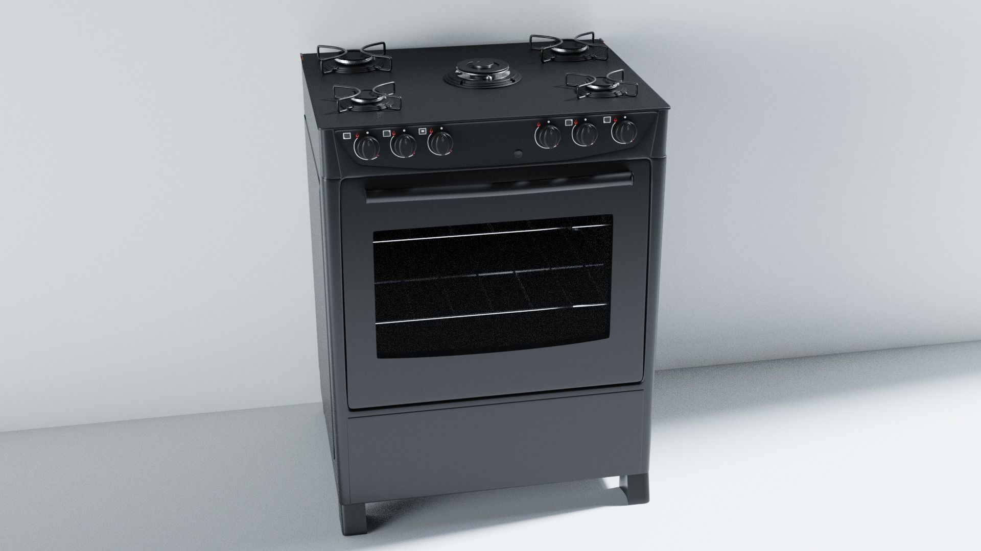 mouth cooker 3D model_2