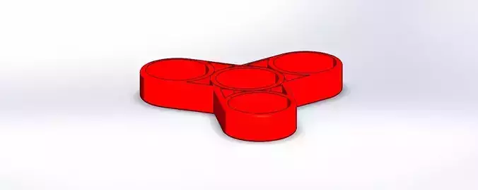 Fidget Spinner 3D print model