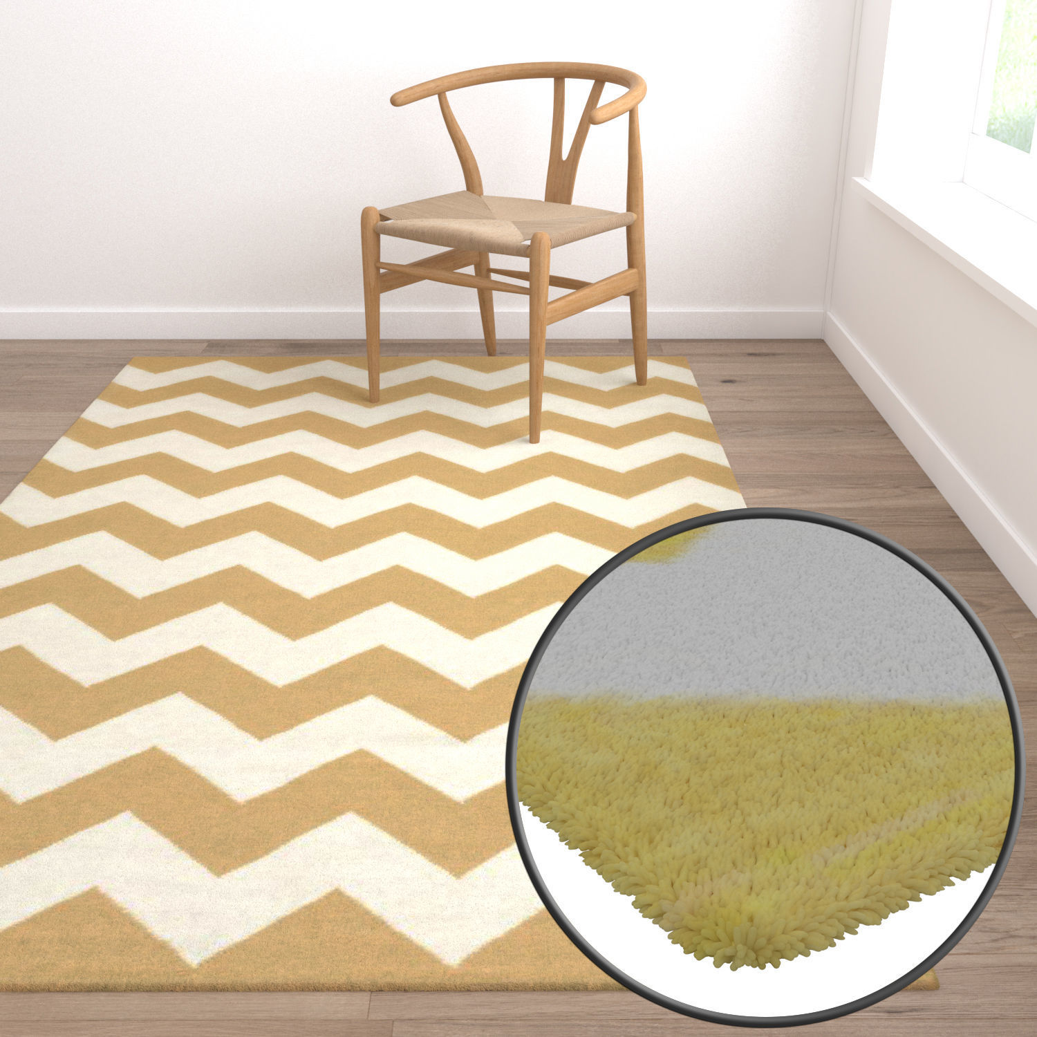 Rug Set 814 3D model_5
