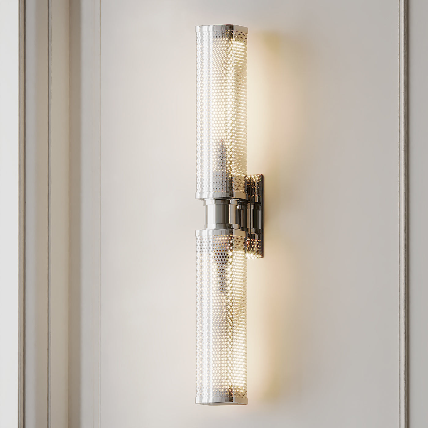 Oxon Hill 2-Light Wall Sconce 3 Colors 3D model_2