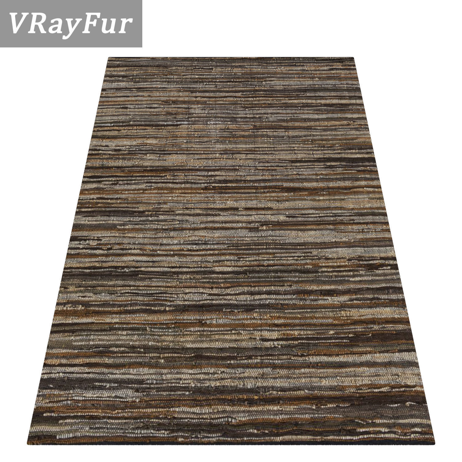 Rug Set 817 3D model_2