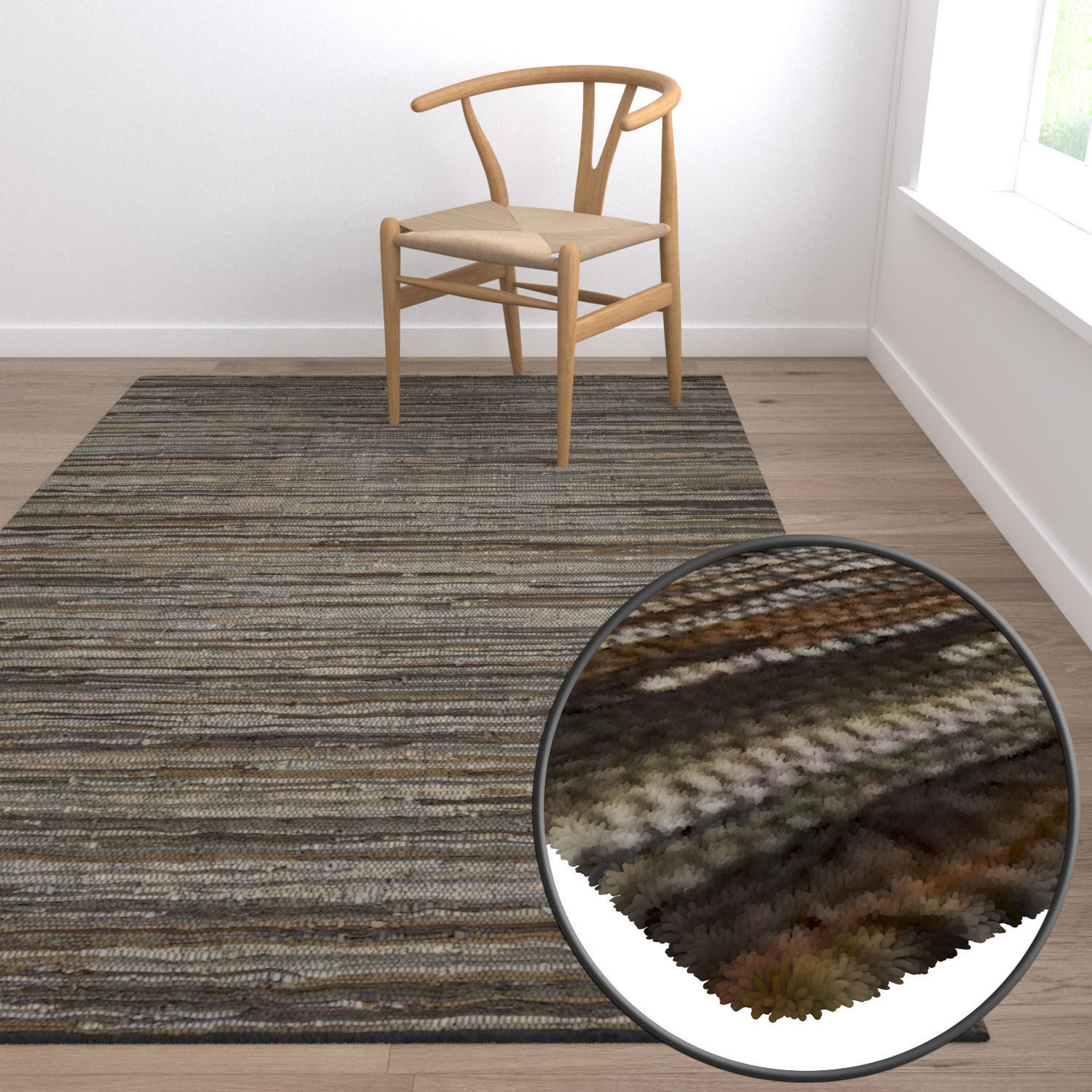 Rug Set 817 3D model_5