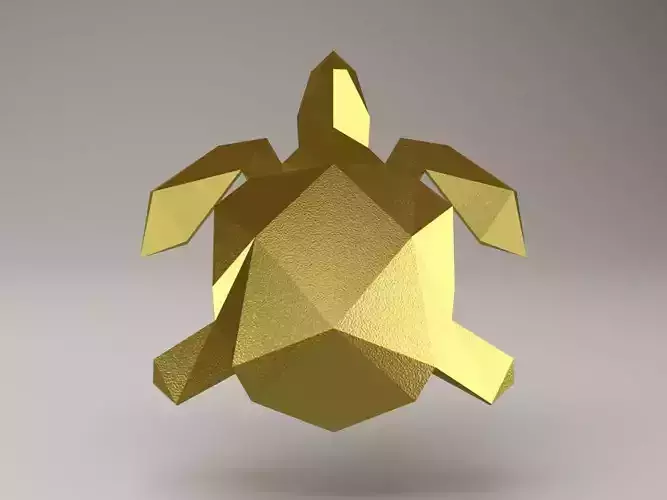 Modern Sculpture of Turtle