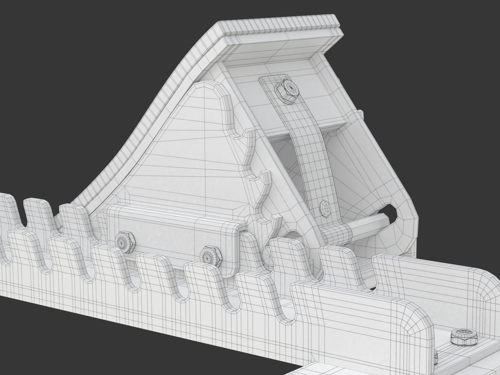 Starting Block 3D model_28