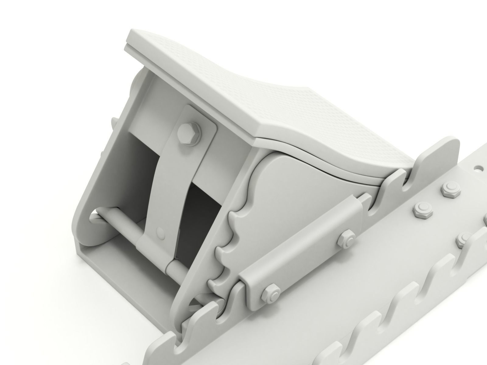 Starting Block 3D model_15