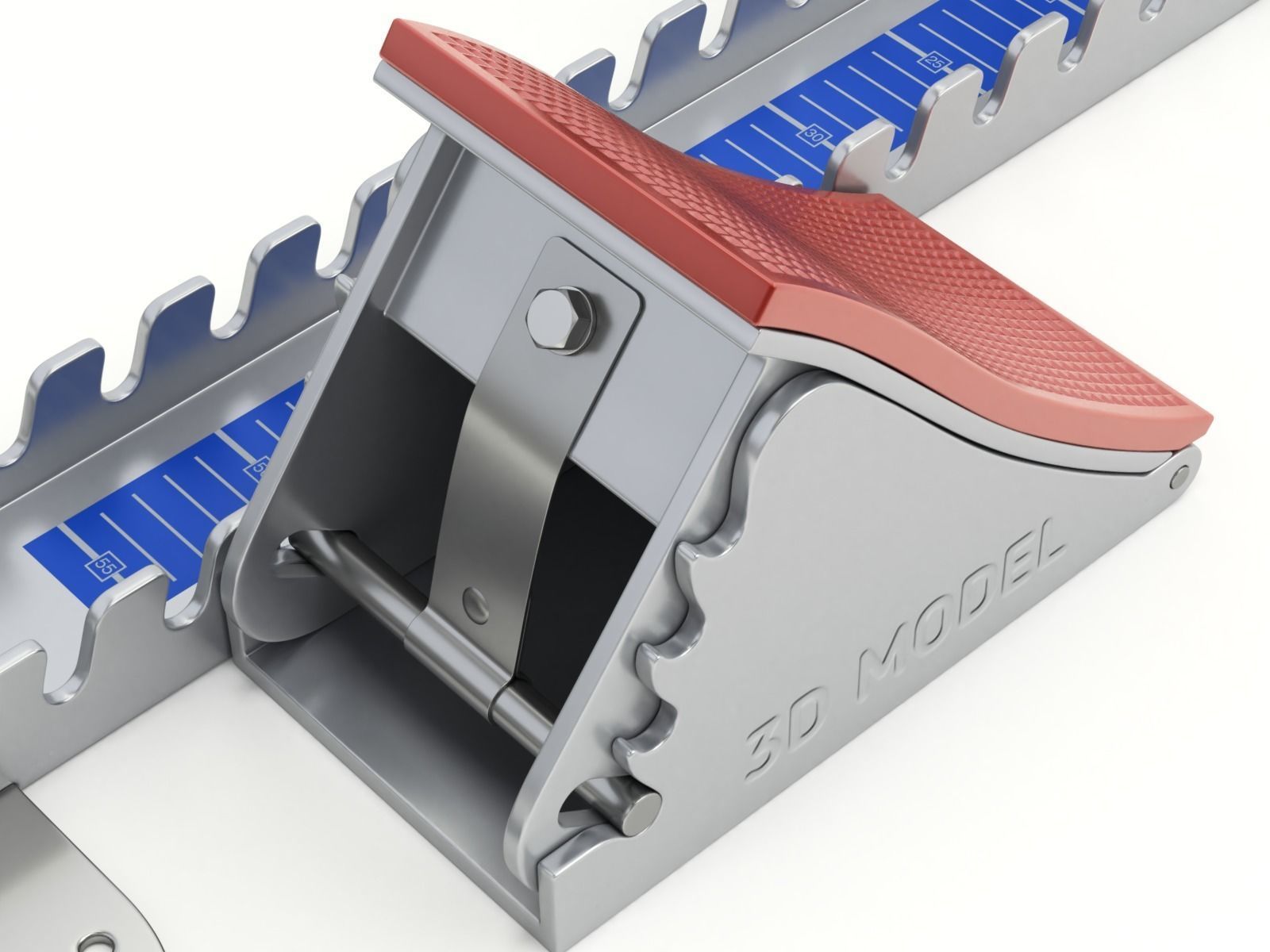 Starting Block 3D model_6