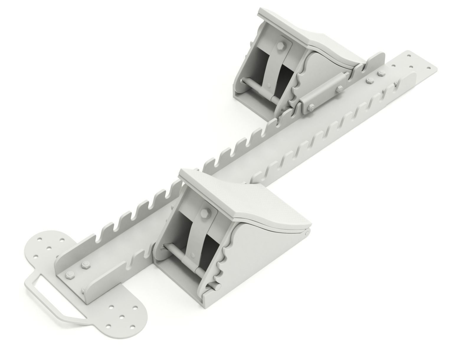 Starting Block 3D model_14