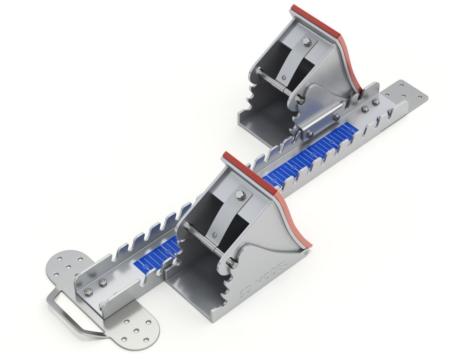 Starting Block 3D model_4