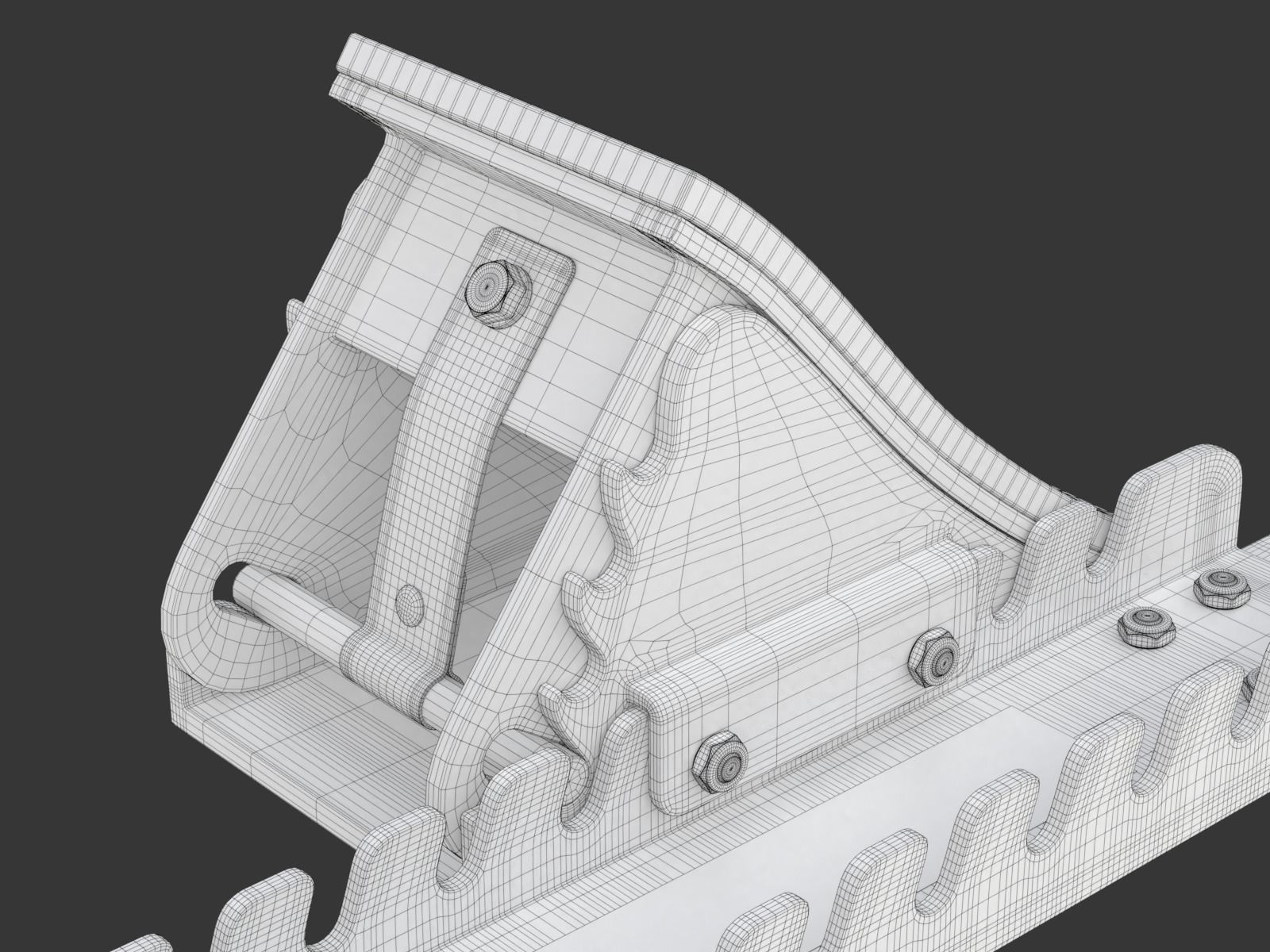 Starting Block 3D model_30