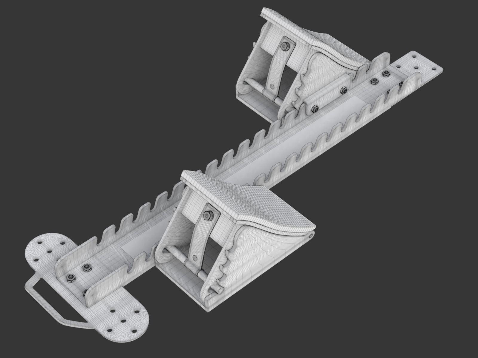 Starting Block 3D model_34