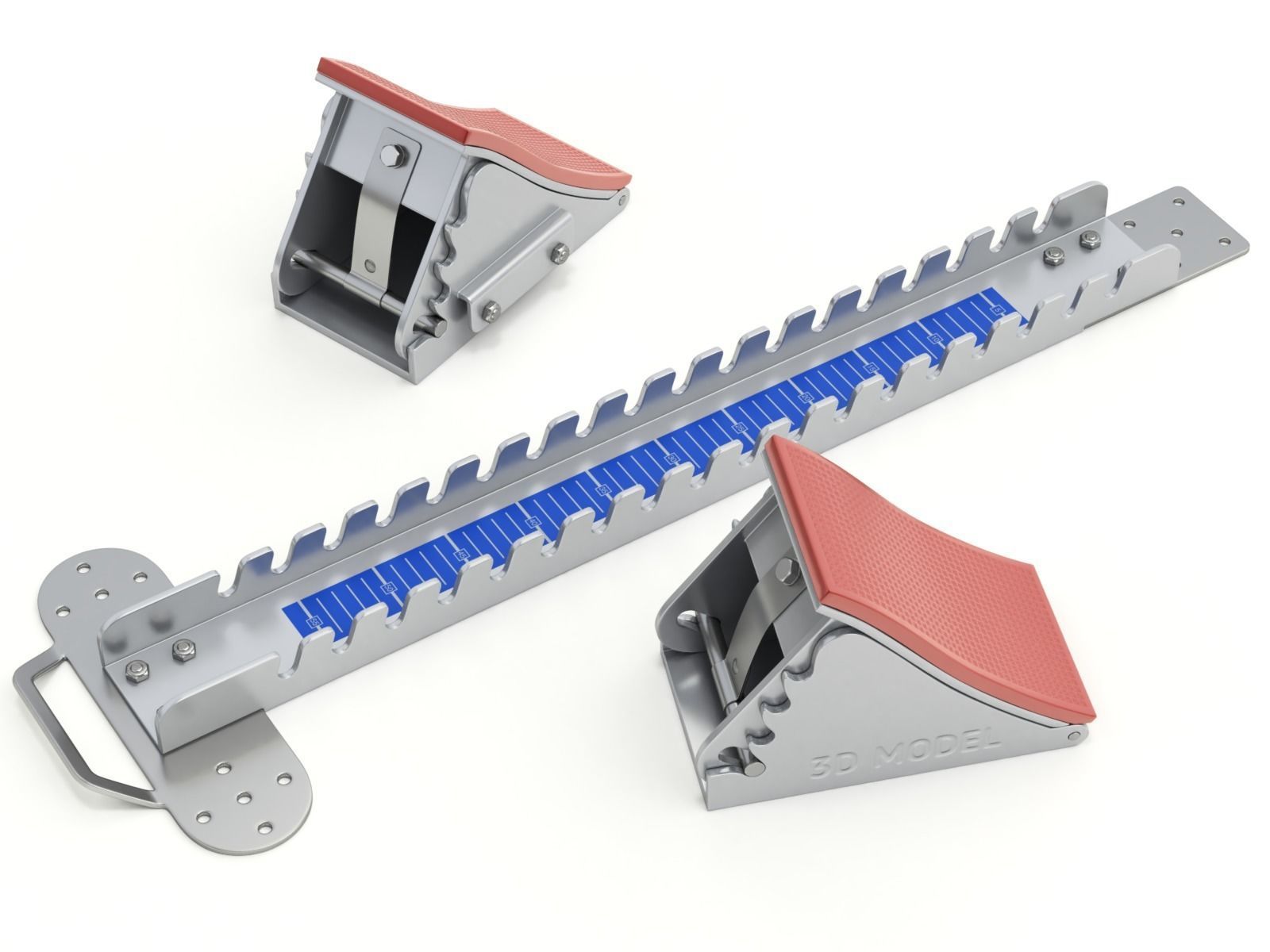 Starting Block 3D model_11
