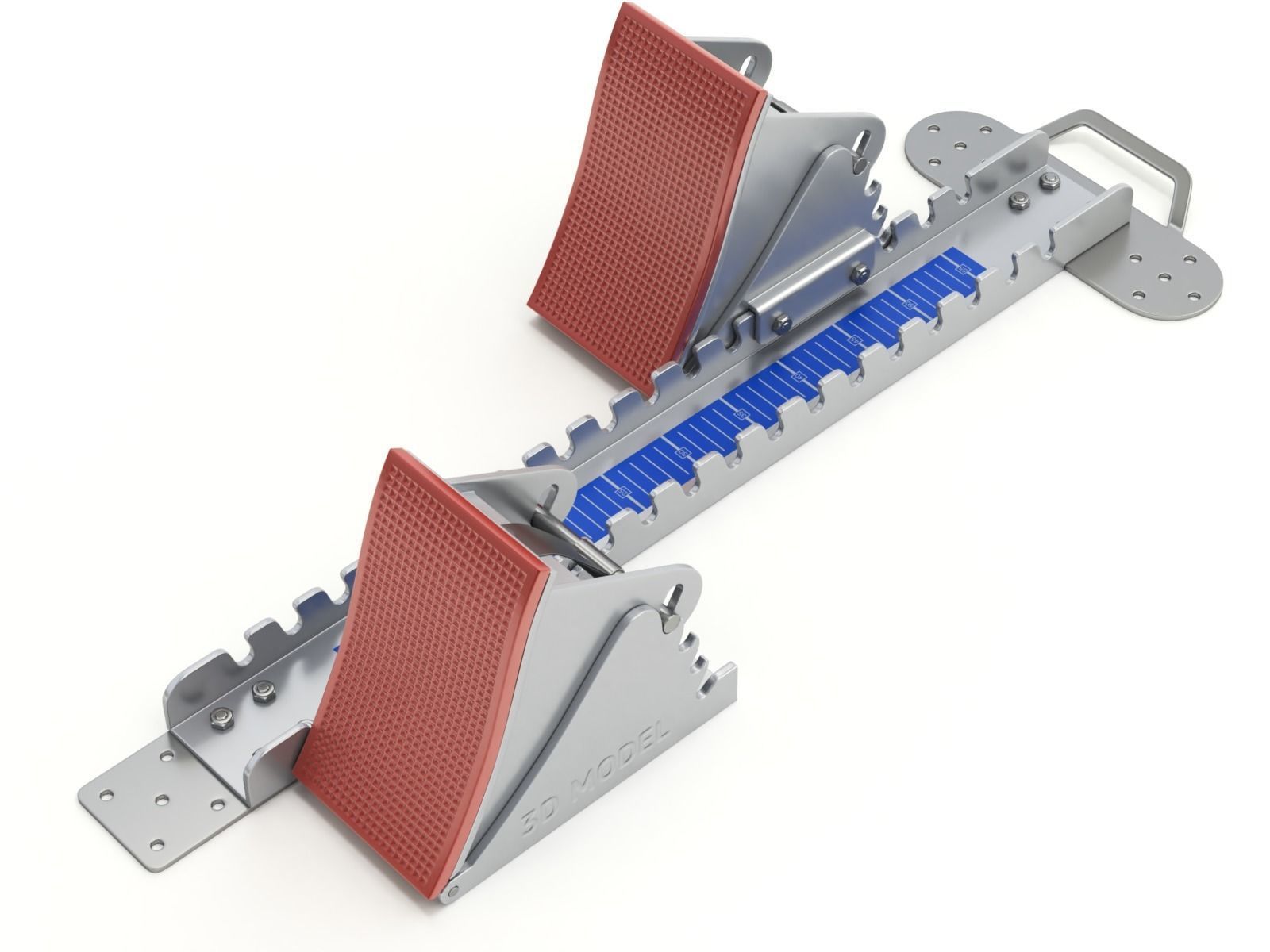 Starting Block 3D model_3