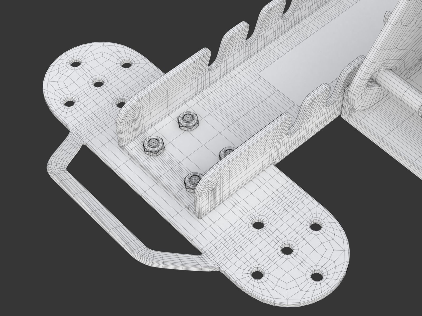 Starting Block 3D model_31