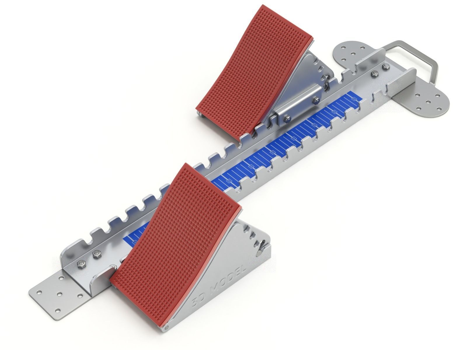Starting Block 3D model_2