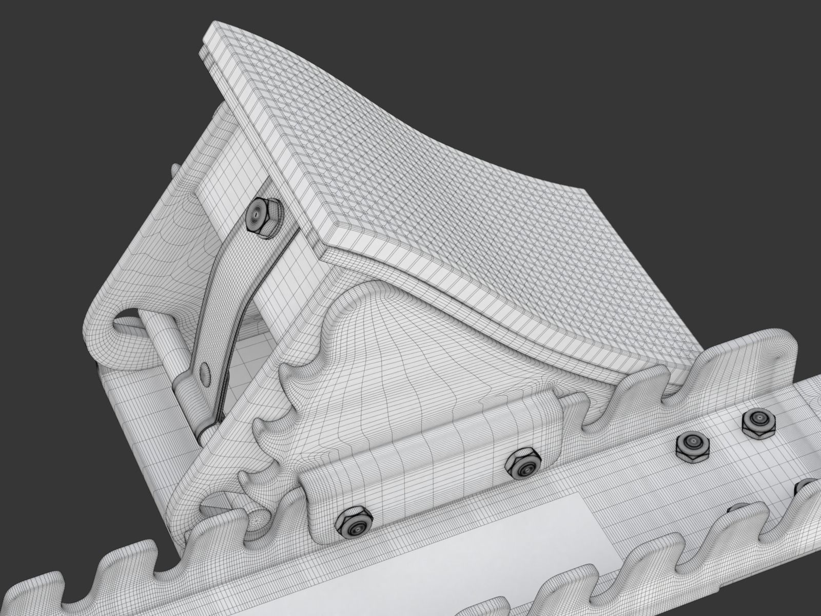 Starting Block 3D model_35