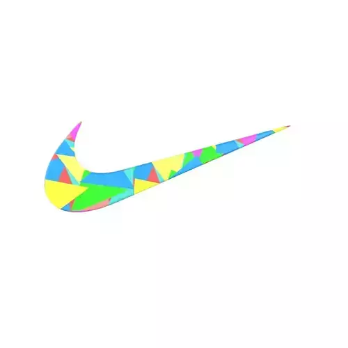 Nike Logo 06 Free low-poly 3D model
