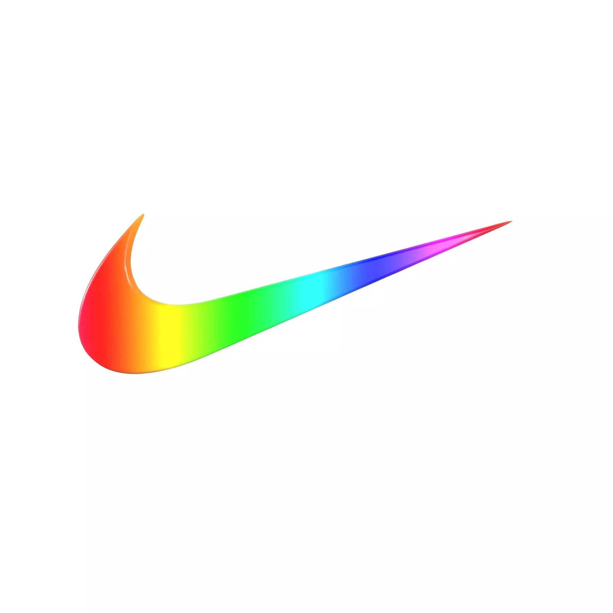 Nike Logo 07 Free low-poly 3D model