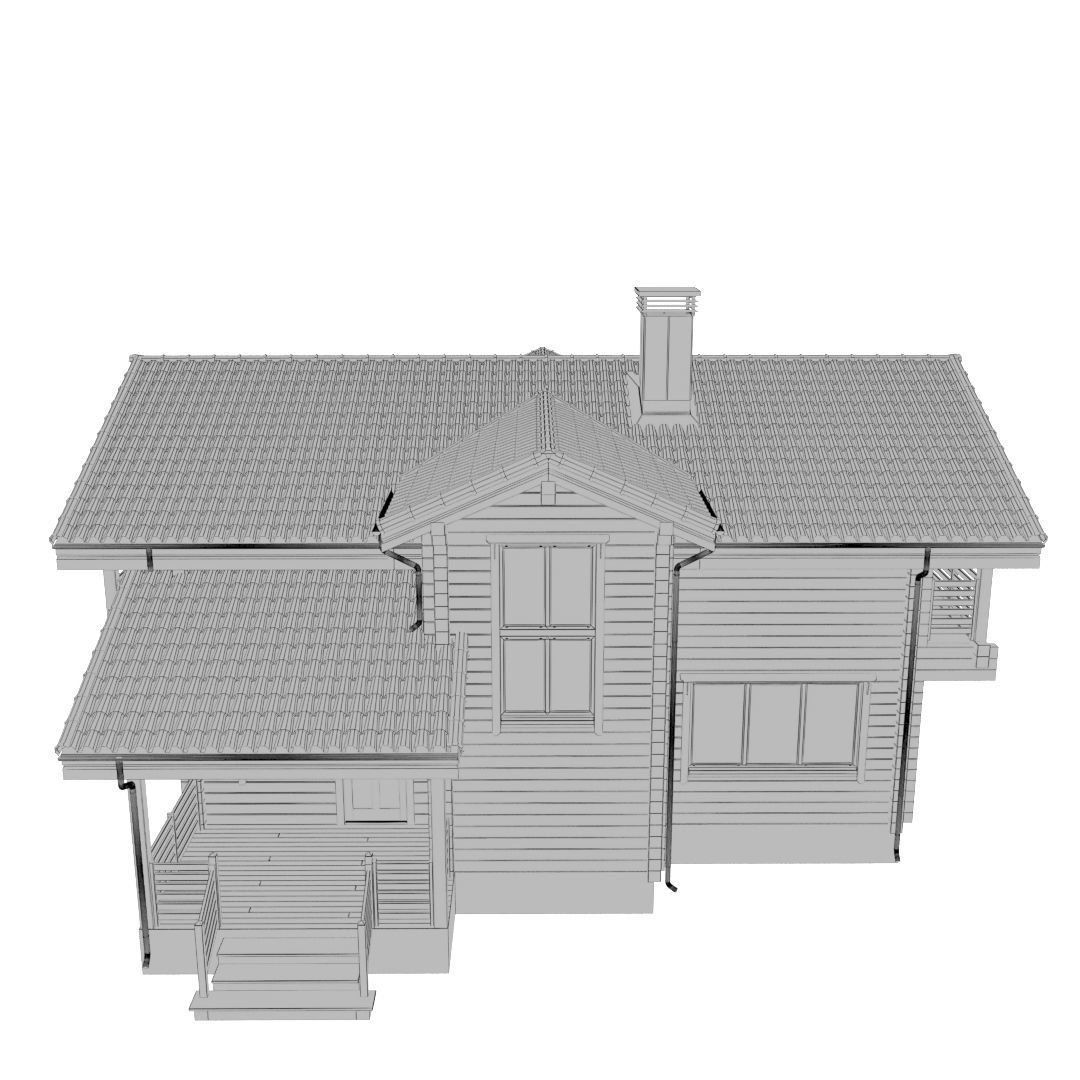 Private house 015 3D model_8