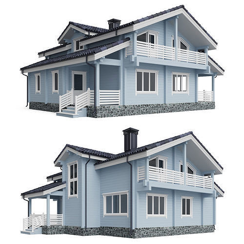 Private house 015 3D model