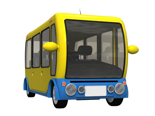 smart bus 3D model_3