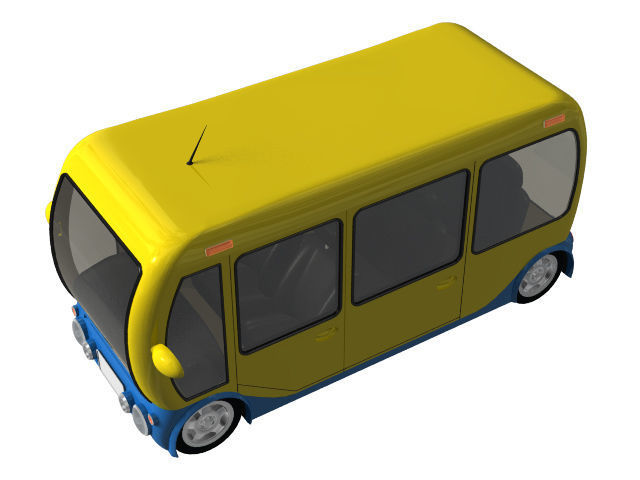 smart bus 3D model_4