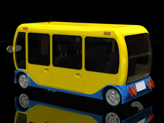 smart bus 3D model_1