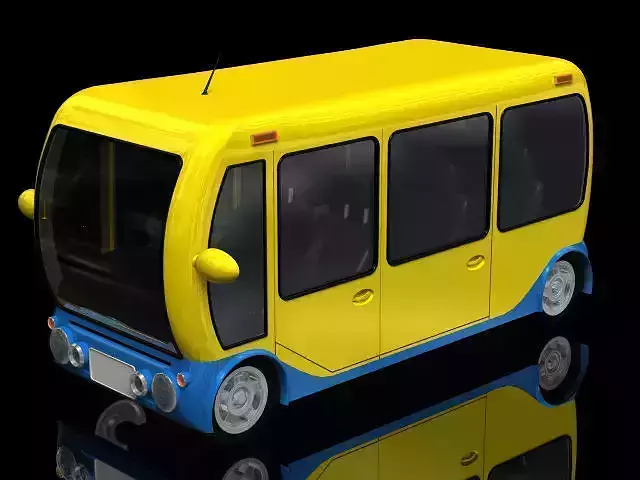 smart bus 3D model