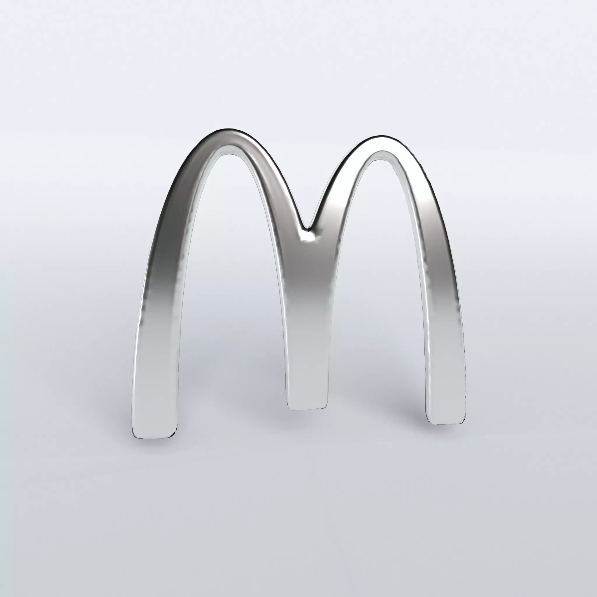 Mcdonald Logo 06 Free low-poly 3D model