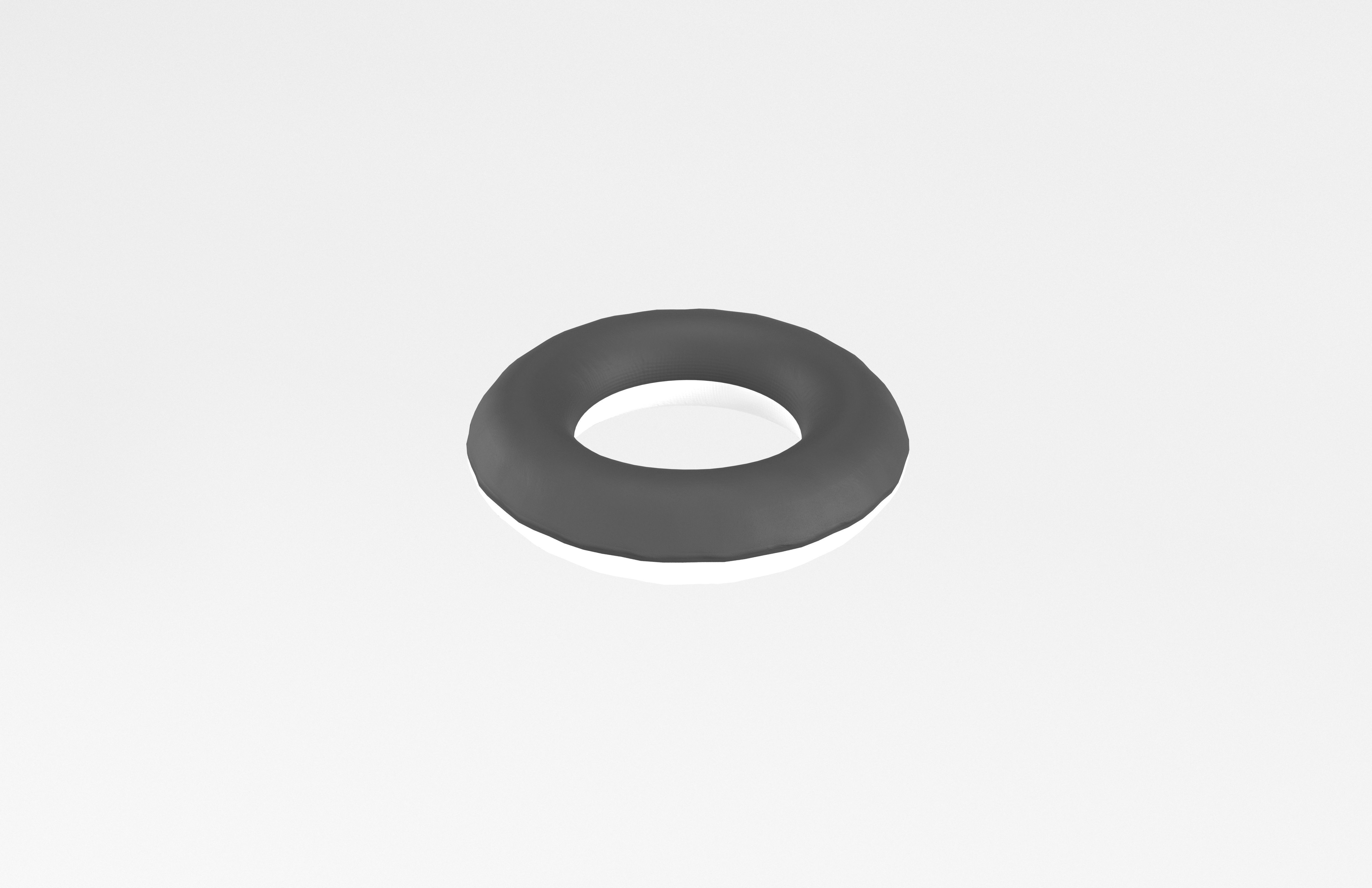 Cartoon Pool Float Ring v1 008 Low-poly 3D model_2