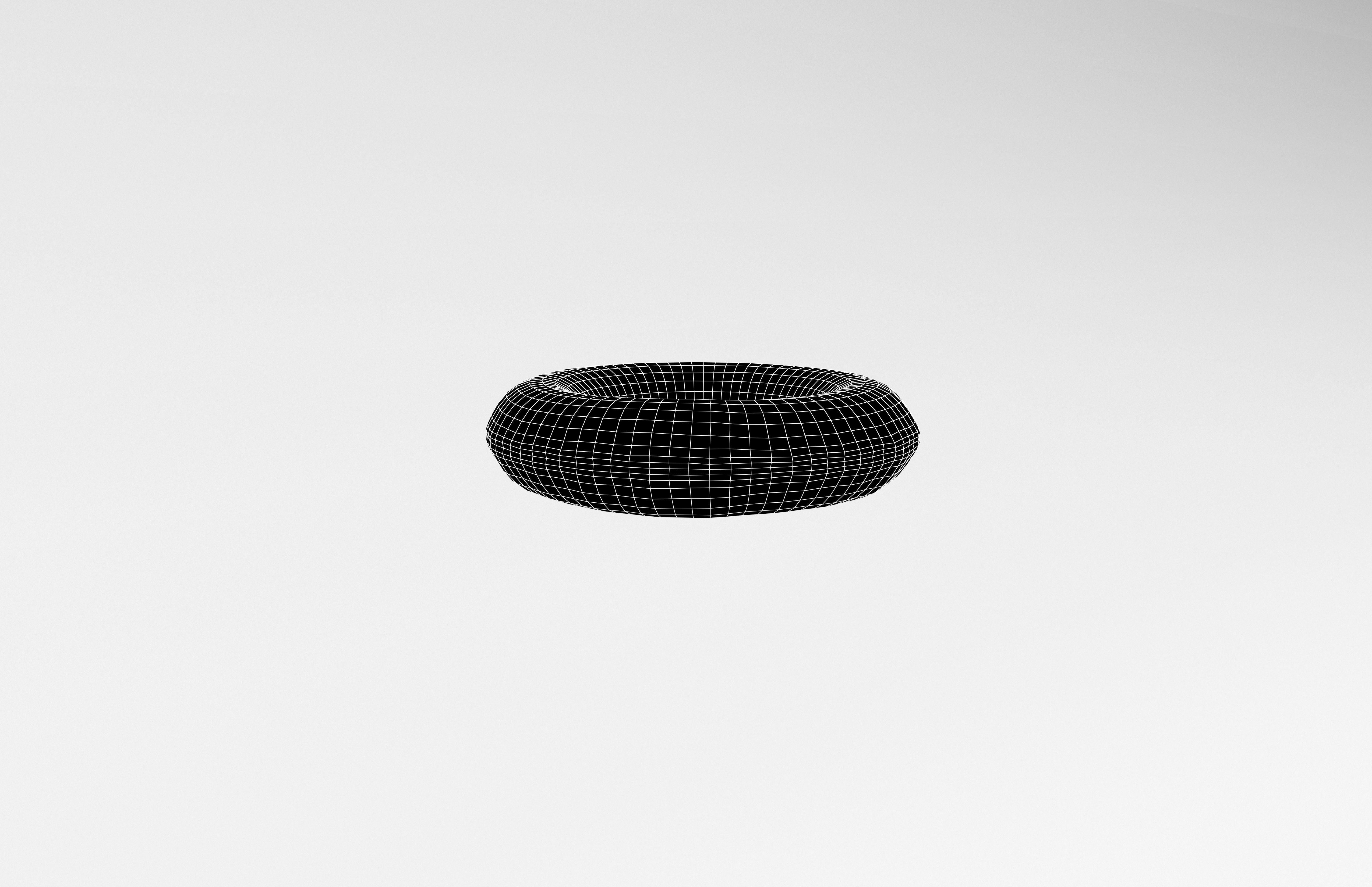 Cartoon Pool Float Ring v1 008 Low-poly 3D model_7