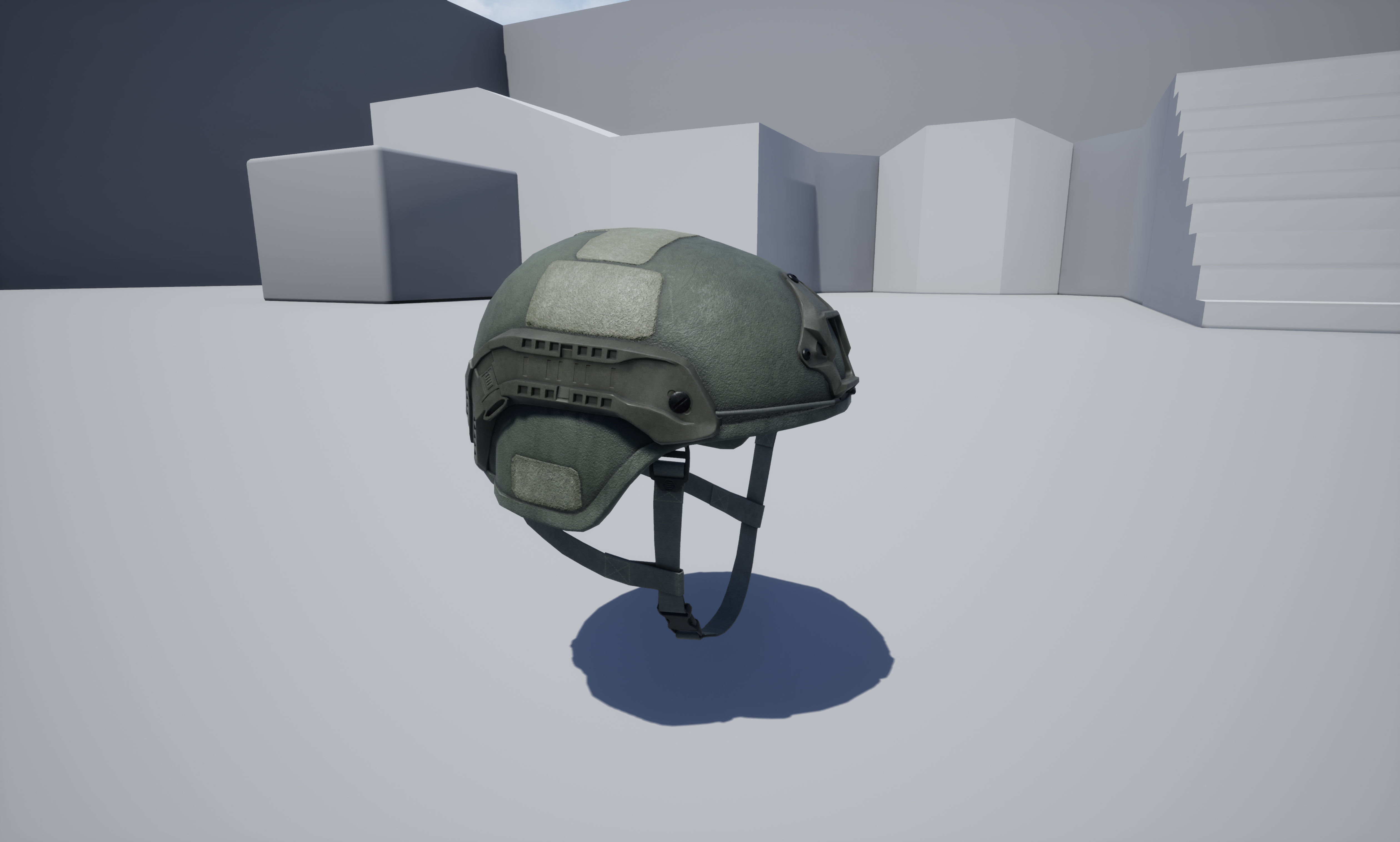 DOMINATOR II Ballistic Helmet Low-poly 3D model_18