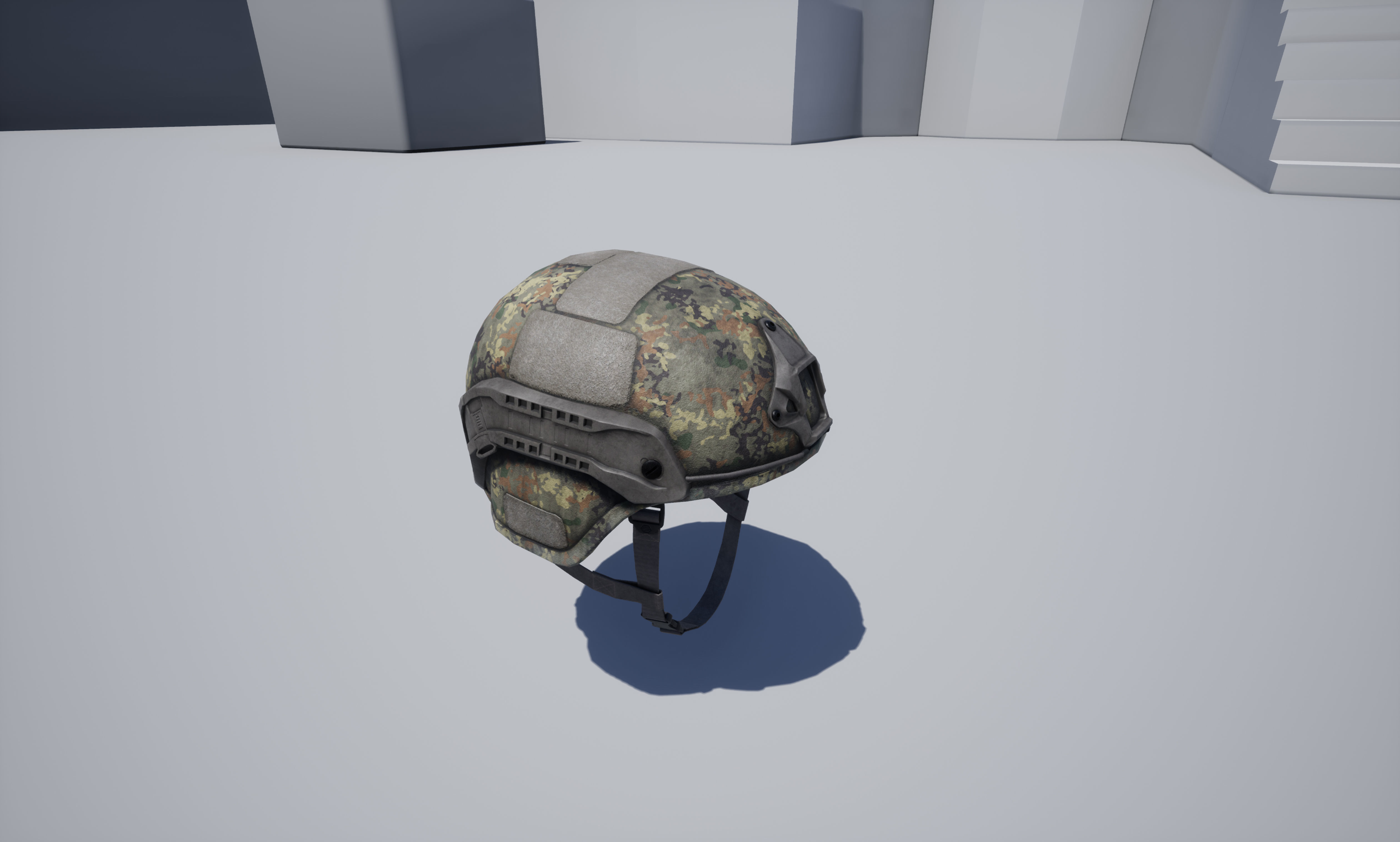 DOMINATOR II Ballistic Helmet Low-poly 3D model_17