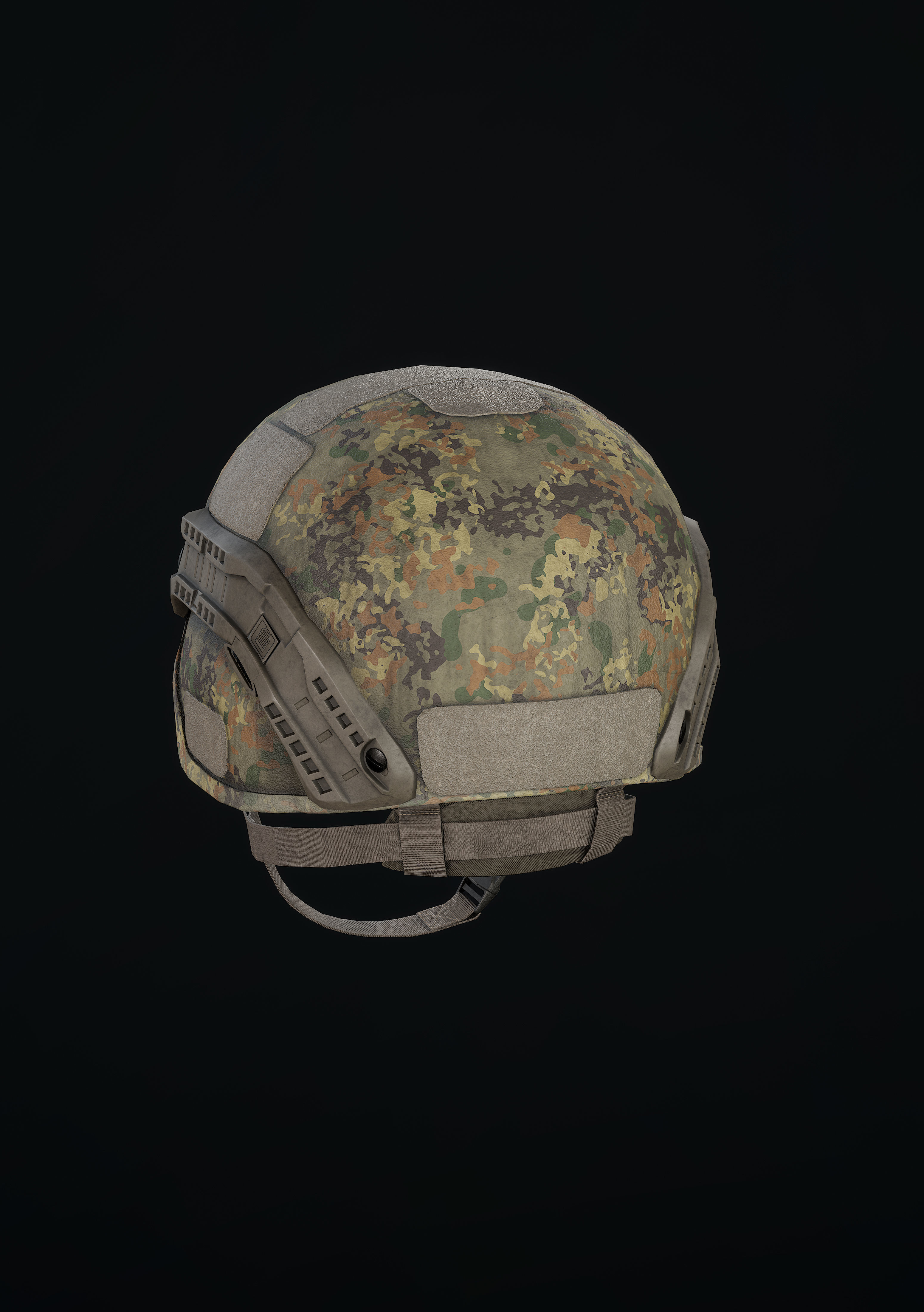 DOMINATOR II Ballistic Helmet Low-poly 3D model_7