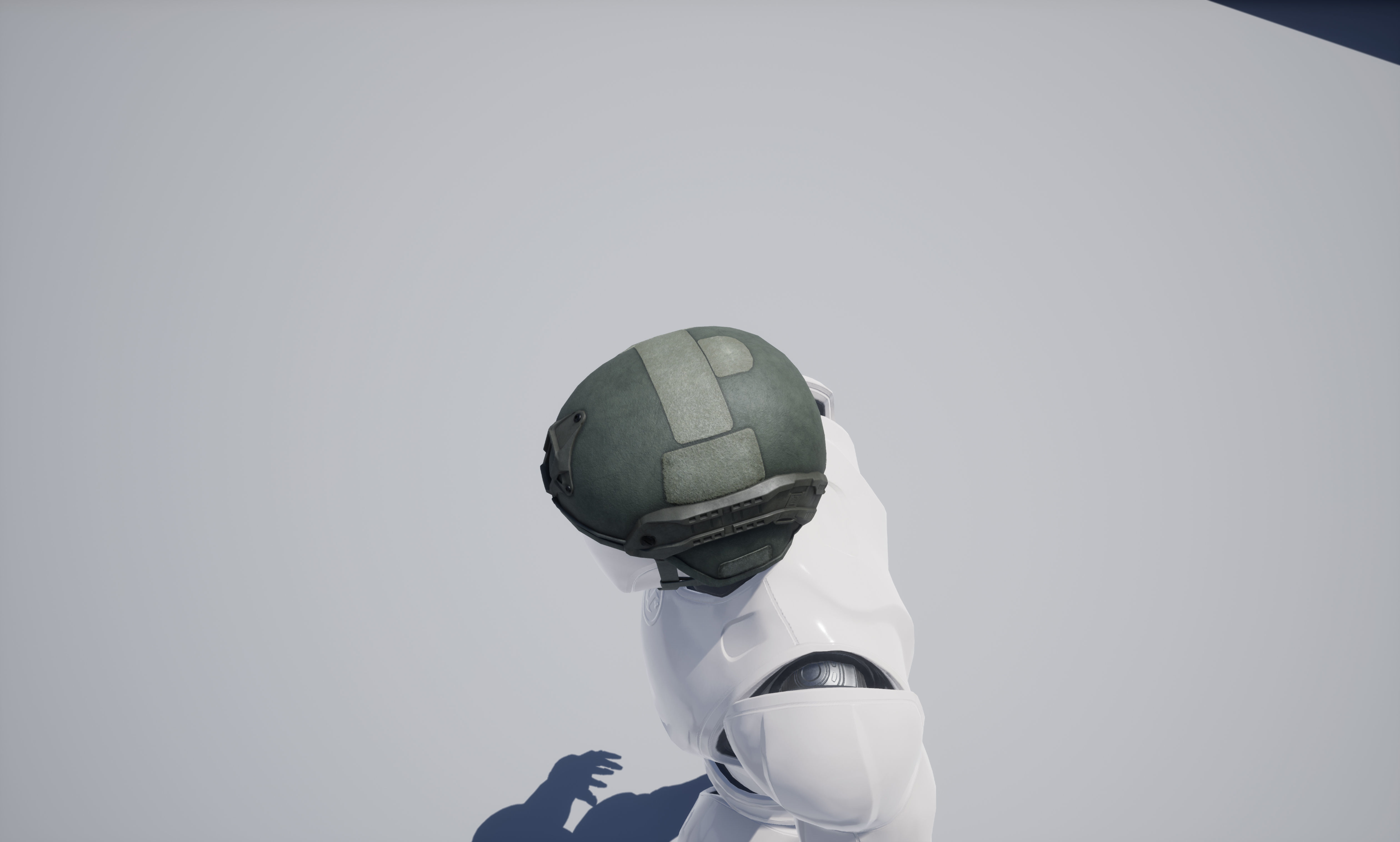 DOMINATOR II Ballistic Helmet Low-poly 3D model_15