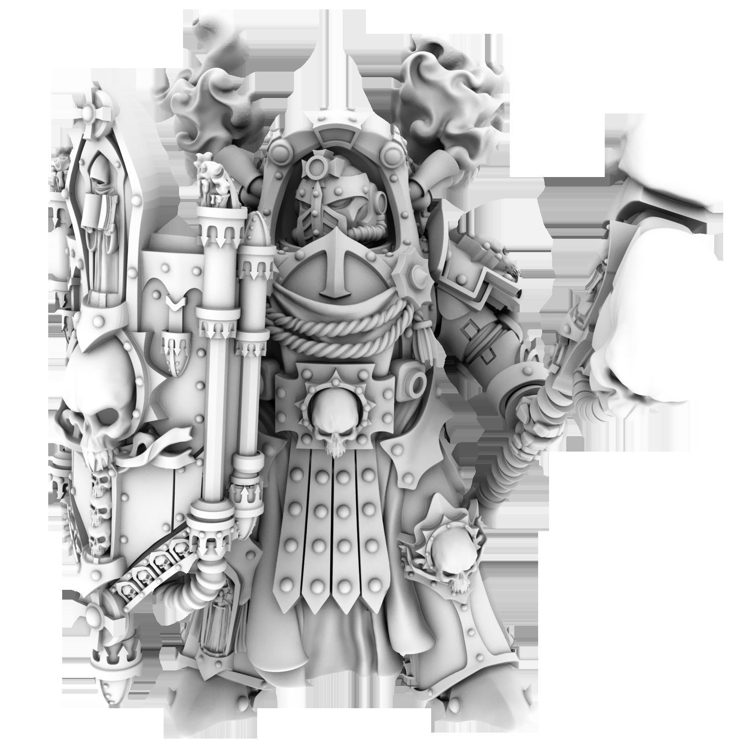 HeresyLab  Hades Legion 5 models Conquestor Royal Guard 2 3D print model_1