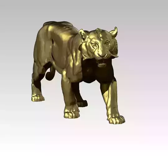 Tiger statue
