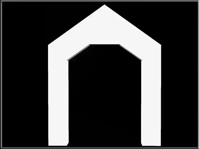 Triangular shaped Arch 05