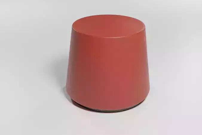 Luxurious leather chair stool