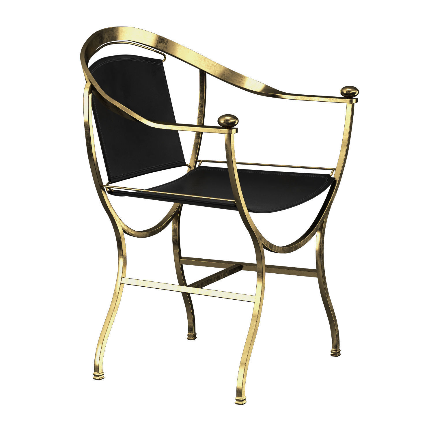 Pompeii armchair 3D model_6