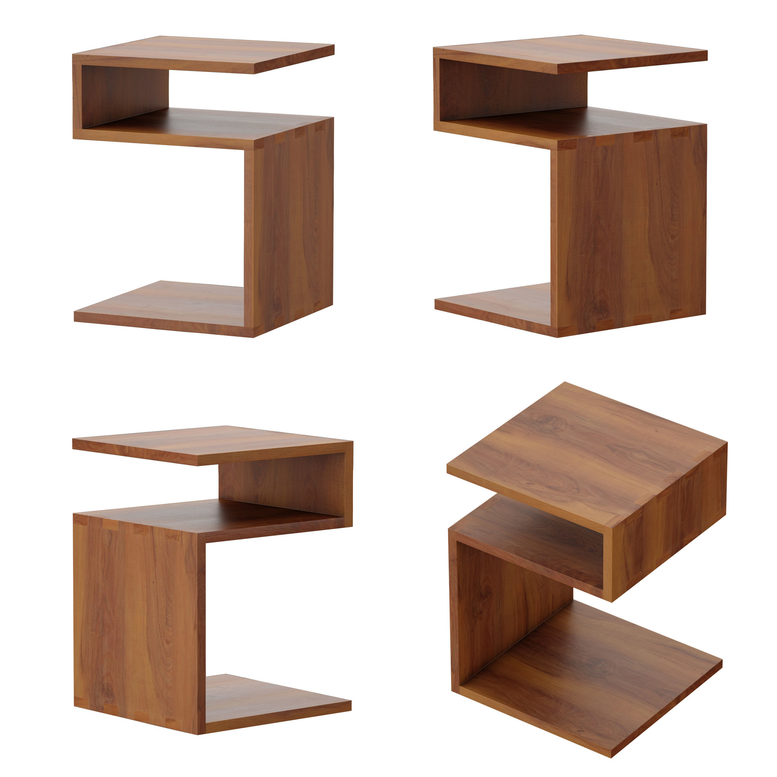 Entu Side Table 3D model CGTrader