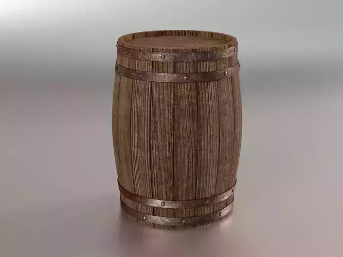 Wooden Barrel
