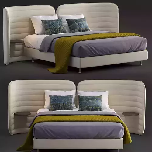 Schramm Bed CALM 2 3D model