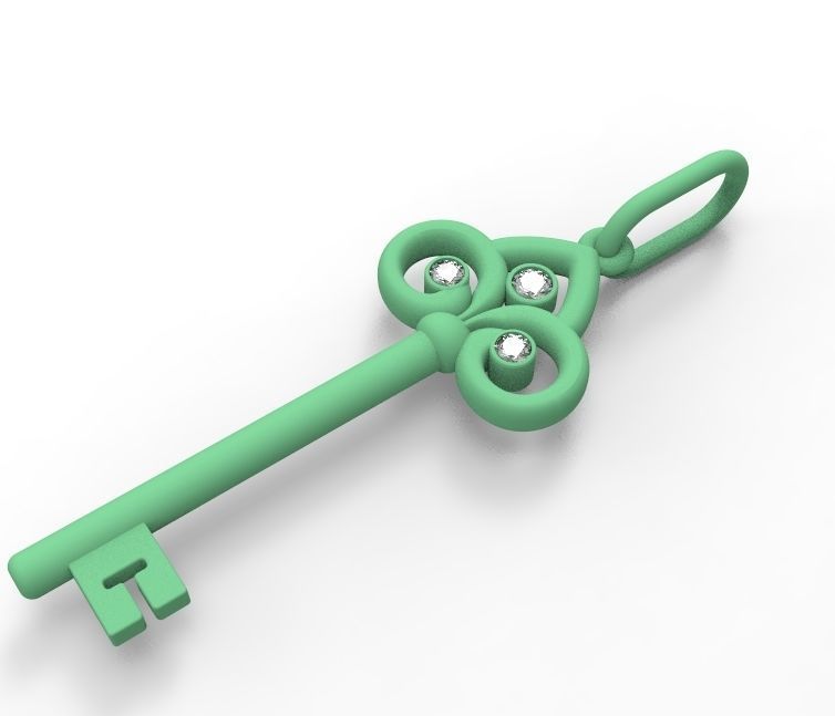 small key 3D print model_5