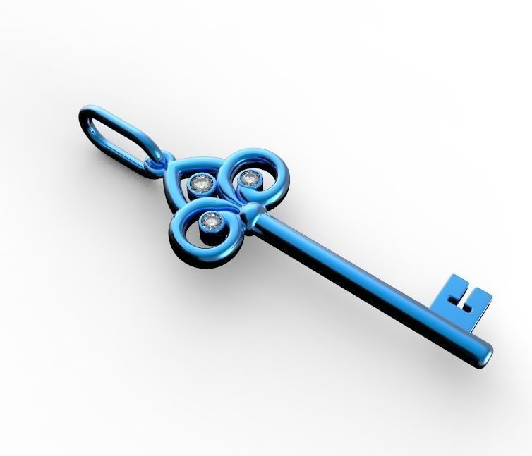 small key 3D print model_3