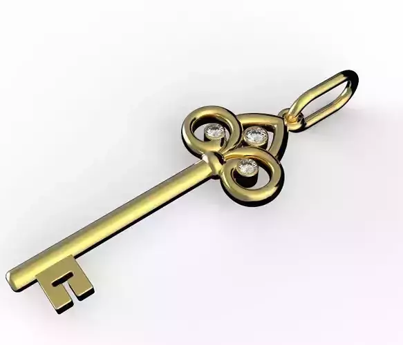 small key 3D print model