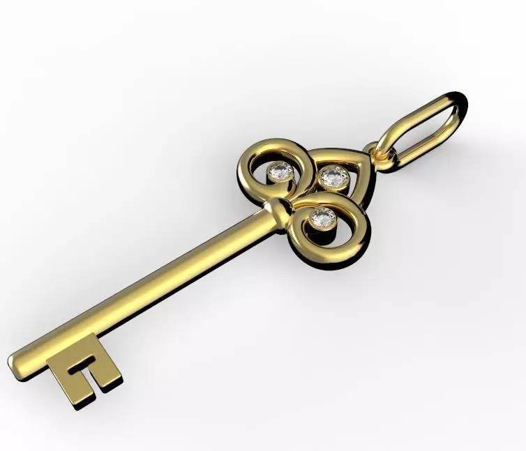 small key 3D print model_0
