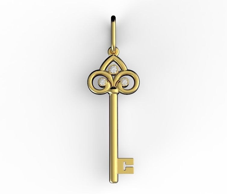 small key 3D print model_1