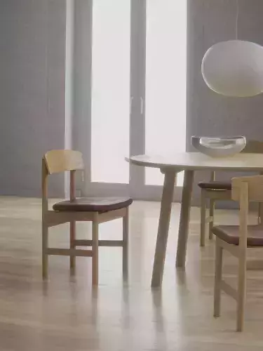 DiningSet V-01-Taro Table and YKSI Chairs