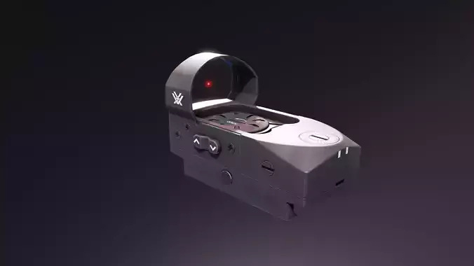 Vortex Venom RedDot Optic Low-poly 3D model Vortex Venom RedDot Optic Low-poly 3D model